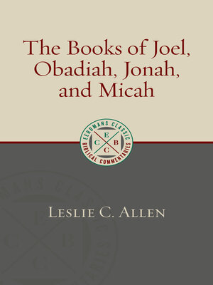 cover image of The Books of Joel, Obadiah, Jonah, and Micah